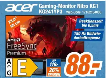 Expert Acer gaming-monitor nitro kg1 kg241yp3 Angebot