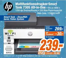 Expert Hp multifunktionsdrucker smart tank 7305 all-in-one Angebot