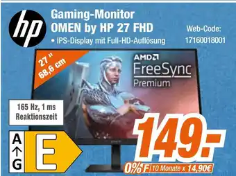 Expert Hp gaming-monitor omen by hp 27 fhd Angebot