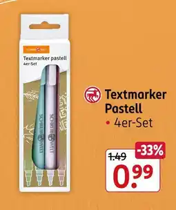 Rossmann Schreibwelt textmarker pastell Angebot