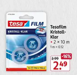 Rossmann Tesa tesafilm kristall-klar Angebot