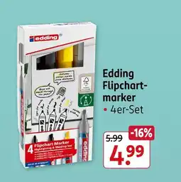 Rossmann Edding flipchart-marker Angebot