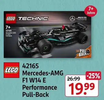Rossmann Lego 42165 mercedes-amg f1 w14 e performance pull-back Angebot