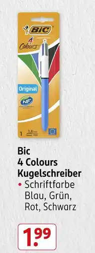 Rossmann Bic 4 colours kugelschreiber Angebot