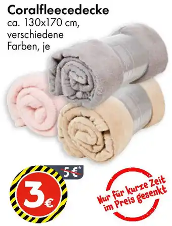 TEDi Coralfleecedecke Angebot