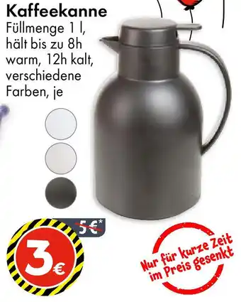 TEDi Kaffeekanne Angebot
