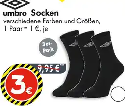 TEDi umbro Socken Angebot