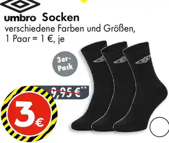 TEDi umbro Socken Angebot