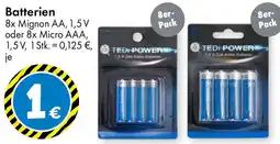 TEDi TEDI POWER Batterien Angebot