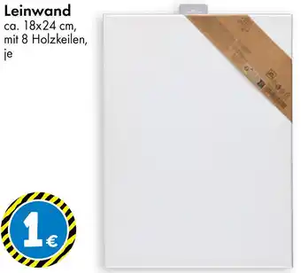 TEDi Leinwand Angebot