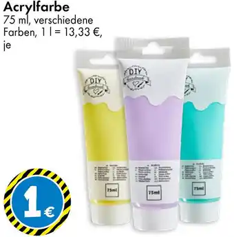 TEDi Acrylfarbe Angebot