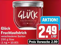 AEZ Glück Fruchtaufstrich Angebot
