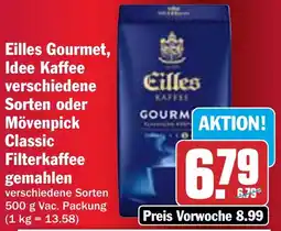 AEZ Eilles Gourmet, Idee Kaffee oder Mövenpick Classic Filterkaffee gemahlen Angebot
