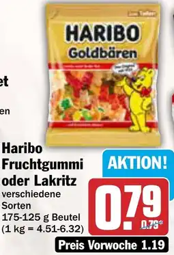 AEZ Haribo Fruchtgummi oder Lakritz Angebot