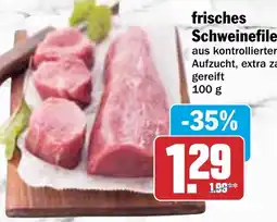 AEZ frisches Schweinefilet Angebot
