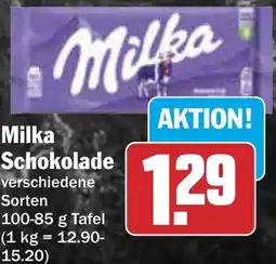 AEZ Milka Schokolade Angebot