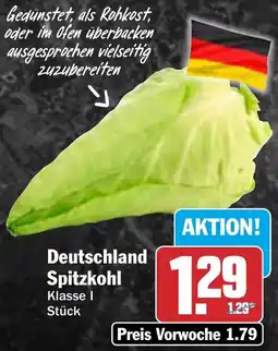 AEZ Deutschland Spitzkohl Angebot