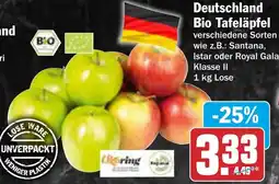 AEZ Deutschland Bio Tafeläpfel Angebot