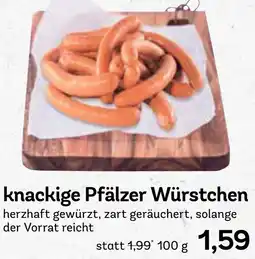 AEZ knackige Pfälzer Würstchen Angebot