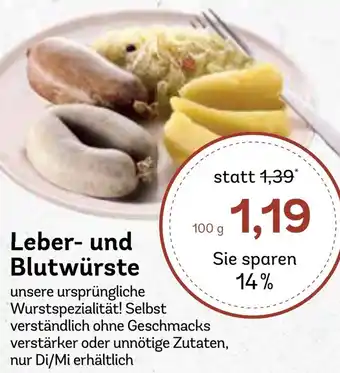 AEZ Leber- und Blutwürste Angebot