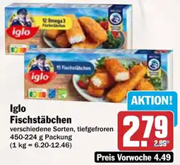 AEZ Iglo Fischstäbchen Angebot