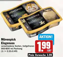 AEZ Mövenpick Eisgenuss Angebot