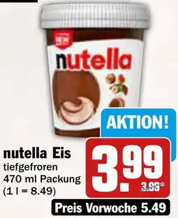 AEZ nutella Eis Angebot