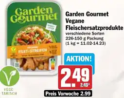 AEZ Garden Gourmet Vegane Fleischersatzprodukte Angebot