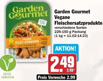 AEZ Garden Gourmet Vegane Fleischersatzprodukte Angebot