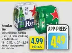 diska Heineken Bier Angebot