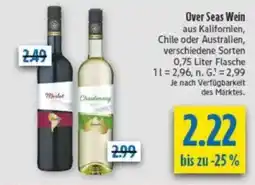 diska Over Seas Wein Angebot