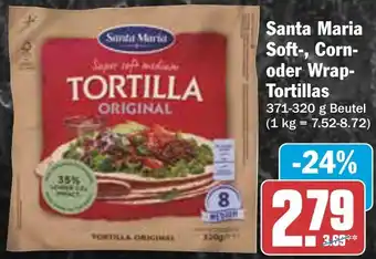 AEZ Santa Maria Soft-, Corn- oder Wrap- Tortillas Angebot