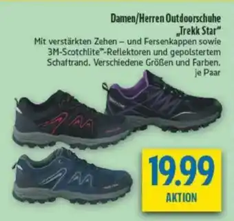 diska Damen/Herren Outdoorschuhe „Trekk Star" Angebot