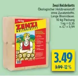 diska Zenzi Holzbriketts Angebot