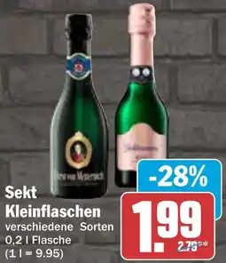 AEZ Sekt Kleinflaschen Angebot