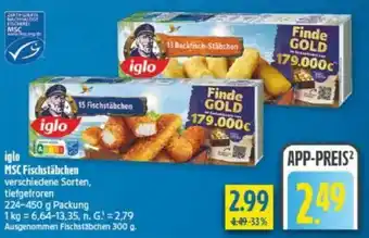 diska iglo MSC Fischstäbchen Angebot
