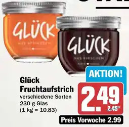 AEZ Glück Fruchtaufstrich Angebot