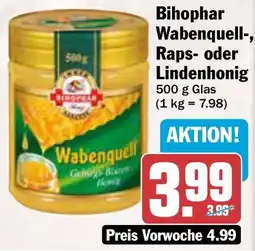 AEZ Bihophar Wabenquell-, Raps- oder Lindenhonig Angebot