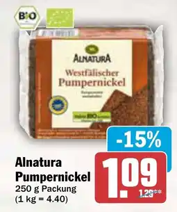 AEZ Alnatura Pumpernickel Angebot
