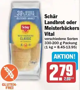 AEZ Schär Landbrot oder Meisterbäckers Vital Angebot