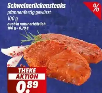 Simmel Schweinerückensteaks Angebot