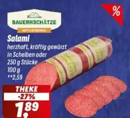 Simmel BAUERNSCHÄTZE Salami Angebot