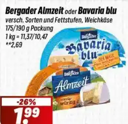 Simmel Bergader Almzeit oder Bavaria blu Angebot
