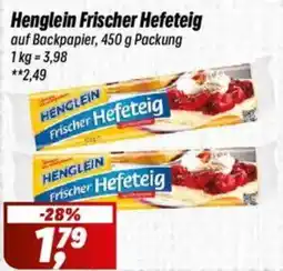 Simmel Henglein Frischer Hefeteig Angebot