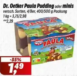 Simmel Dr. Oetker Paula Pudding oder minis Angebot