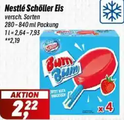 Simmel Nestlé Schöller Eis Angebot
