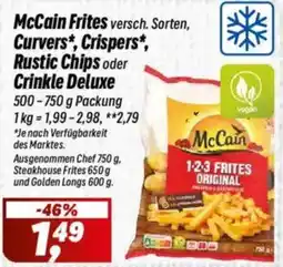 Simmel McCain Frites Angebot