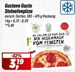Simmel Gustavo Gusto Steinofenpizza Angebot