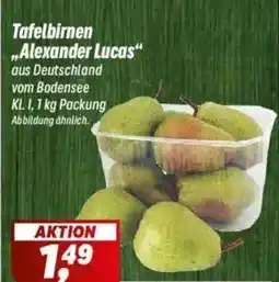 Simmel Tafelbirnen „Alexander Lucas“ Angebot