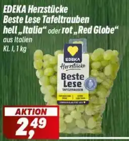 Simmel EDEKA Herzstücke Beste Lese Tafeltrauben hell oder rot Angebot